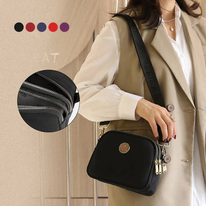 Barcelona | Multifunktionale Nylon Schultertasche