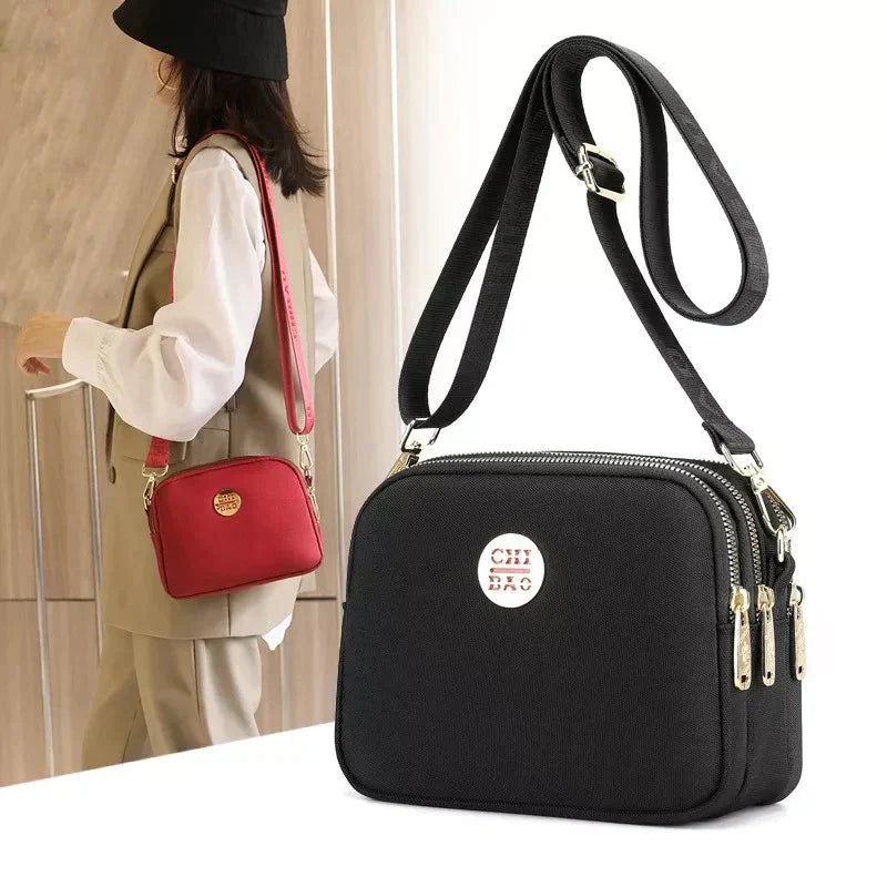 Barcelona | Multifunktionale Nylon Schultertasche