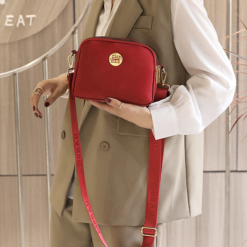 Barcelona | Multifunktionale Nylon Schultertasche