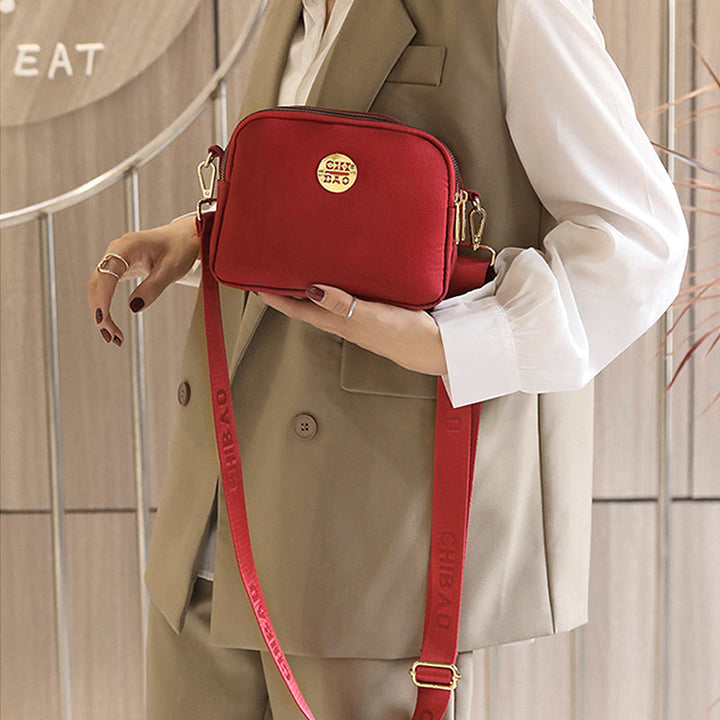 Barcelona | Multifunktionale Nylon Schultertasche