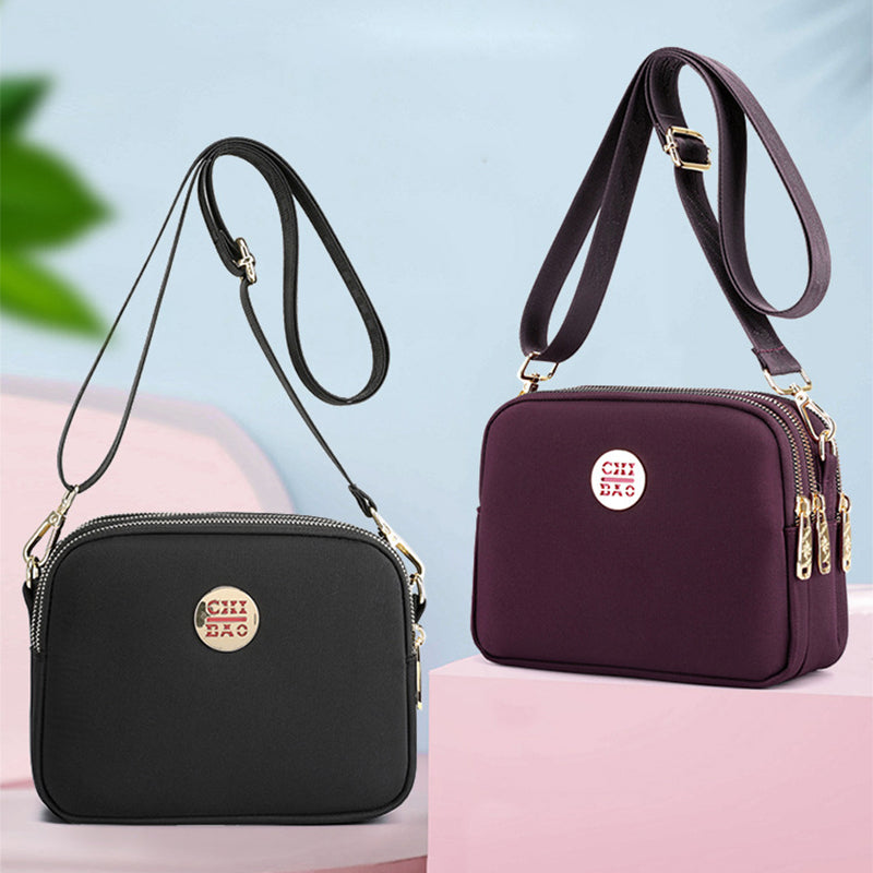 Barcelona | Multifunktionale Nylon Schultertasche