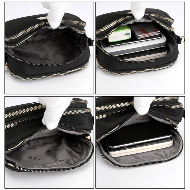 Barcelona | Multifunktionale Nylon Schultertasche