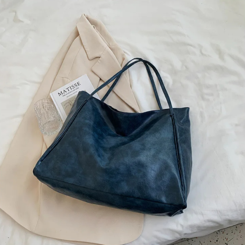 Surabaya | Rote Laptoptasche aus Kunstleder