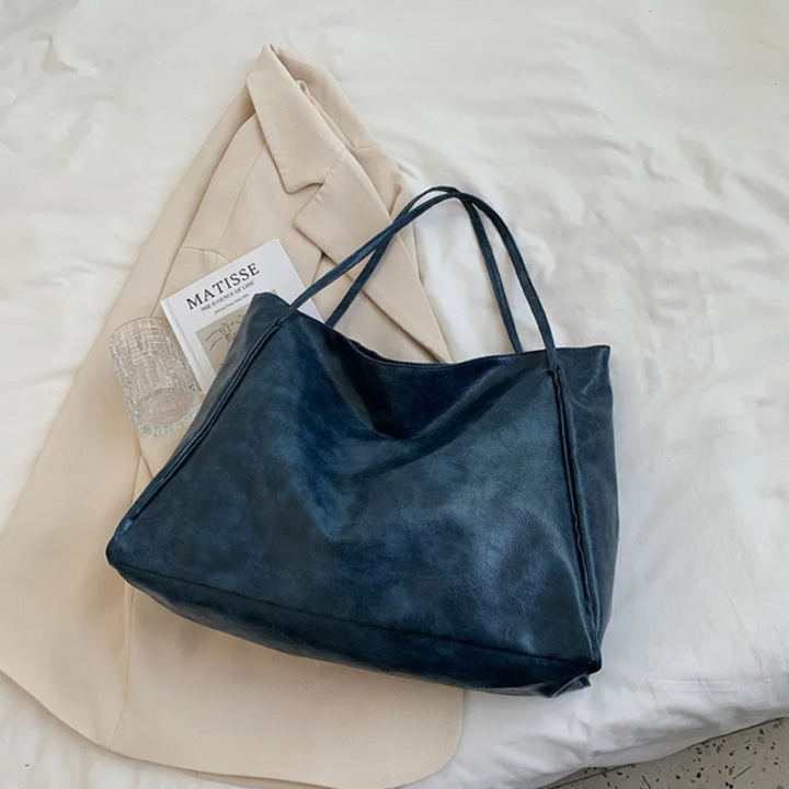 Surabaya | Rote Laptoptasche aus Kunstleder