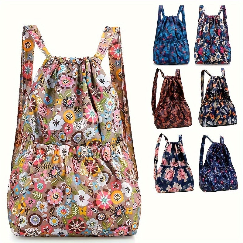 Qingdao | Stylischer Rucksack mit Polka-Dot-Muster