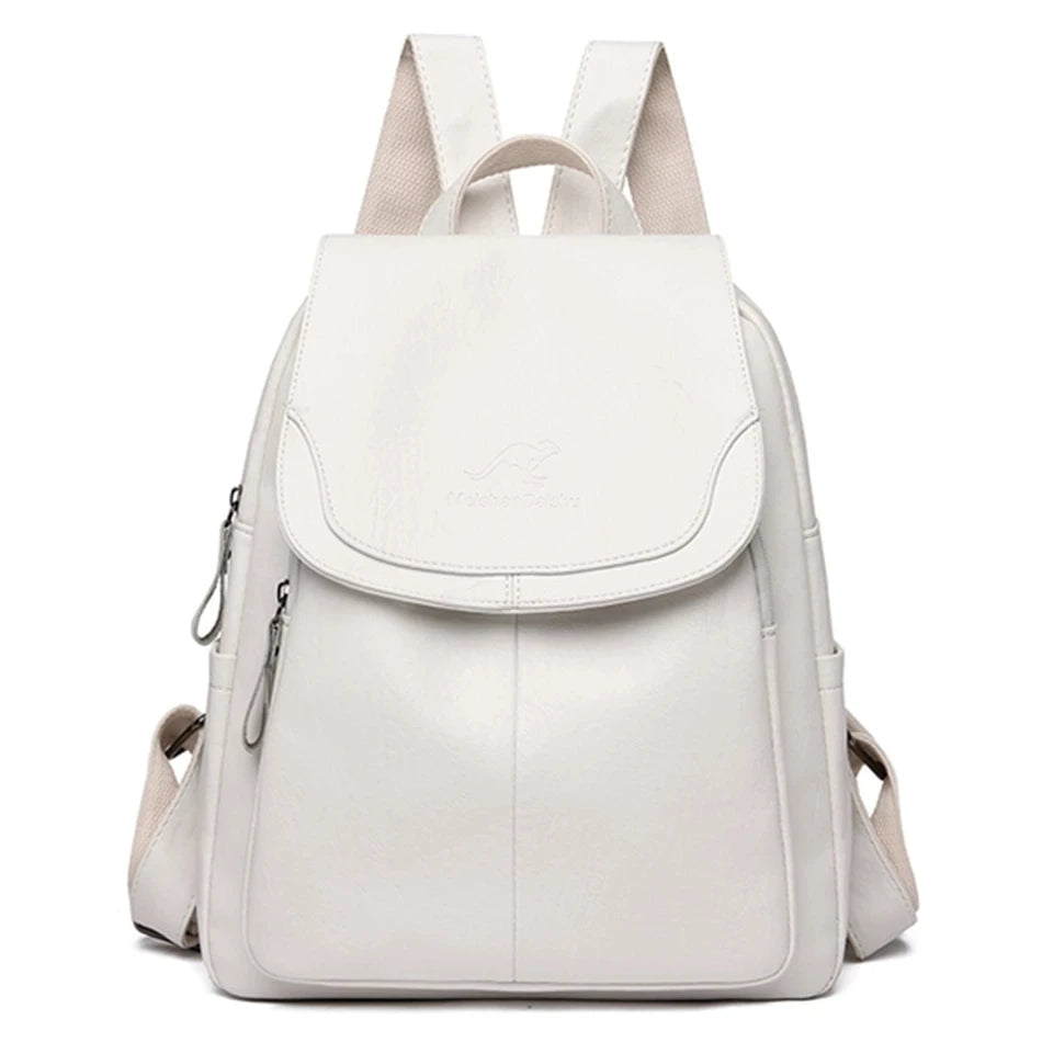 Adelaide | Diebstahlsicherer Lederrucksack