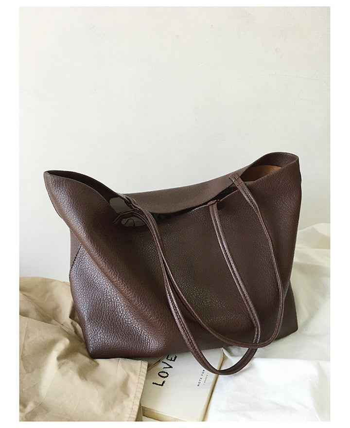 Lübeck | Elegante Leder Tote Bag