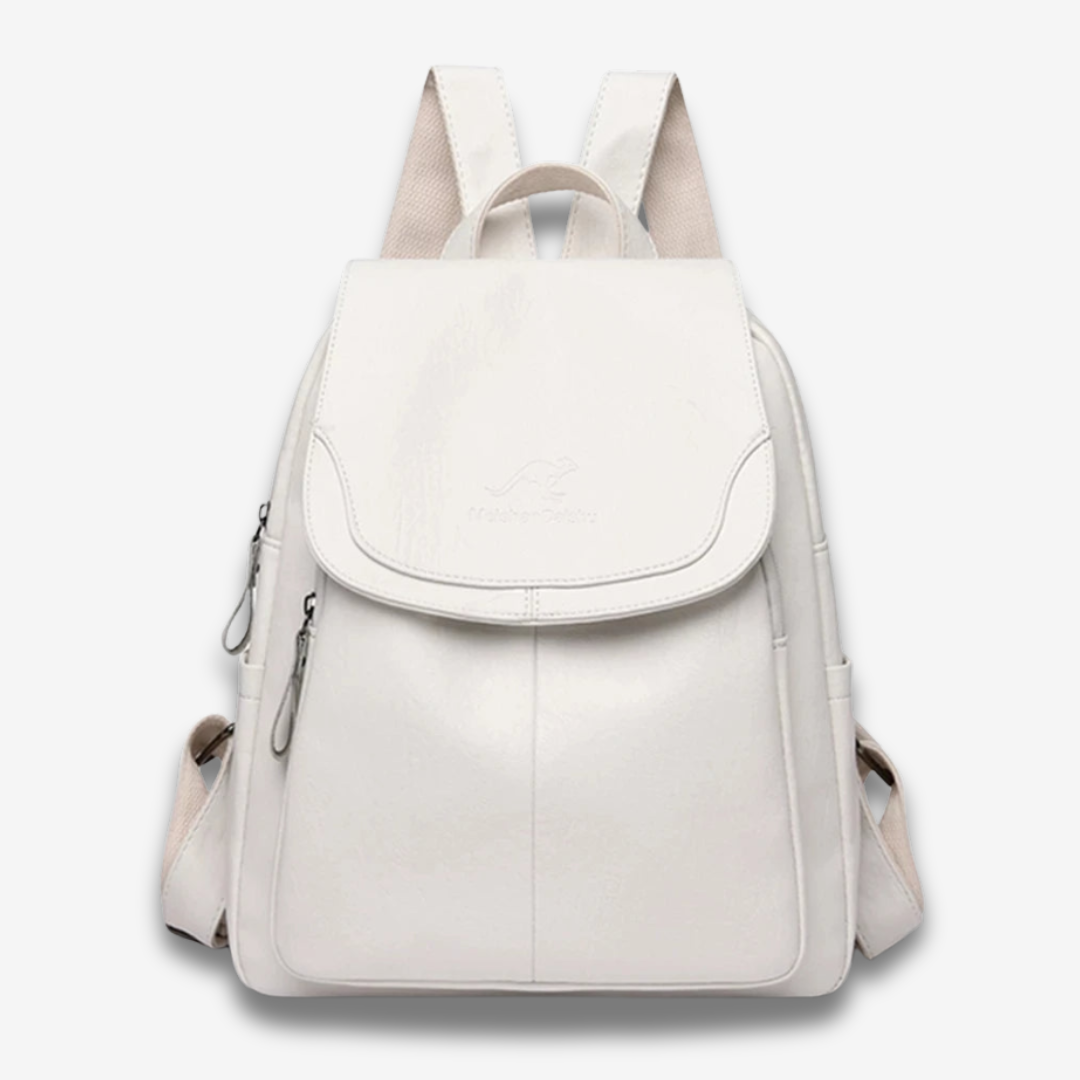 Adelaide | Diebstahlsicherer Lederrucksack