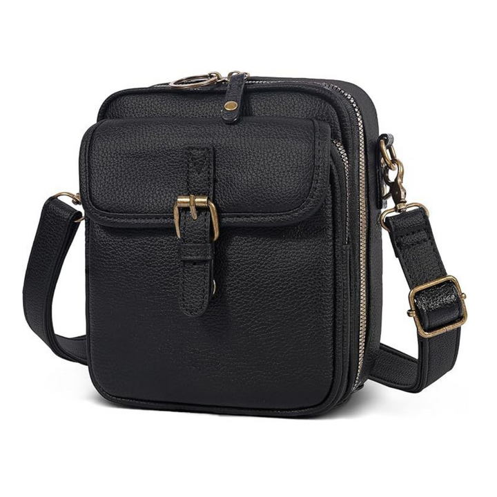 Rostock | Kompakte Leder-Crossbodytasche Damen"
