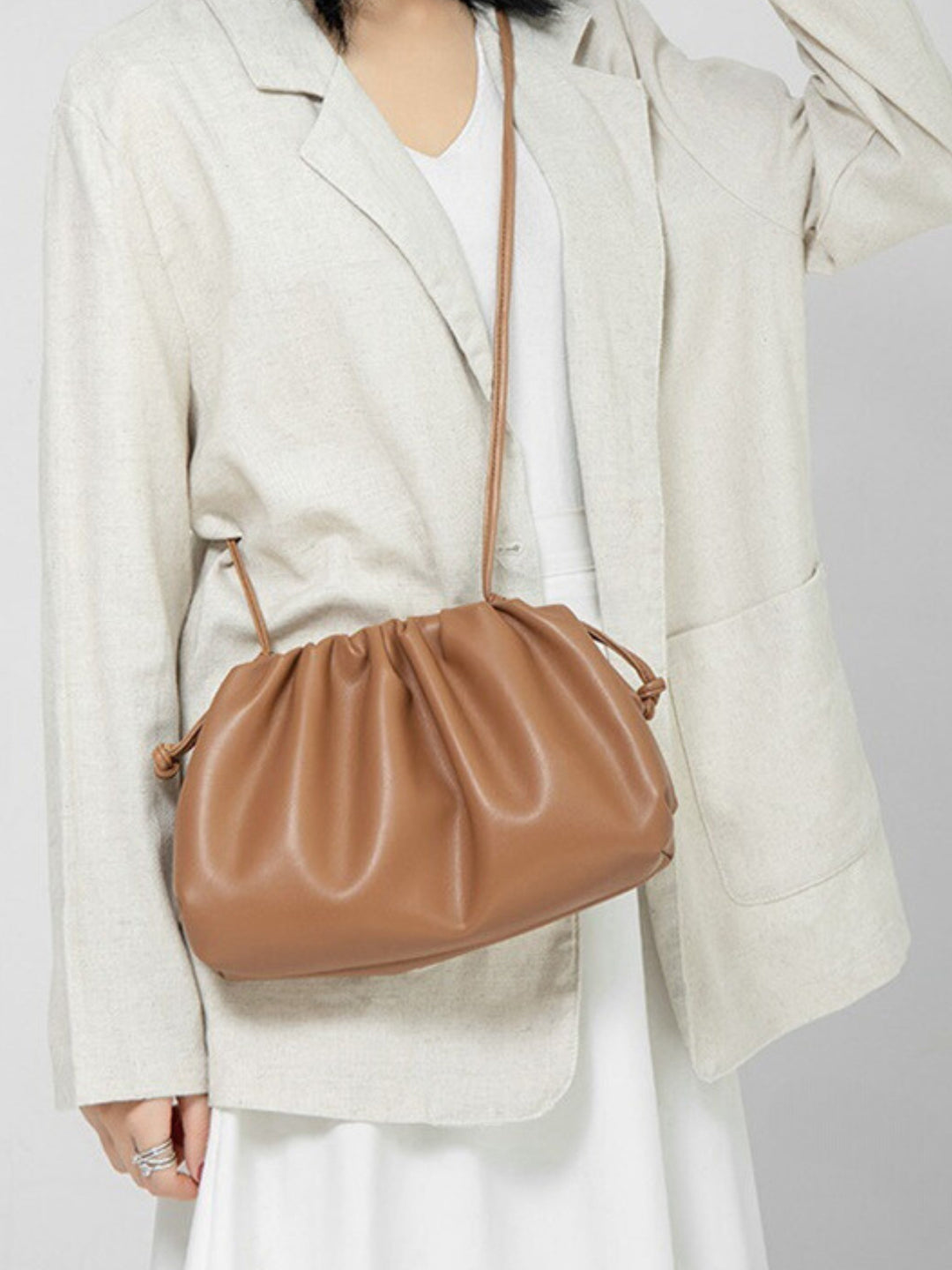 Palmas | Geflochtene Raffia-Chain-Tasche