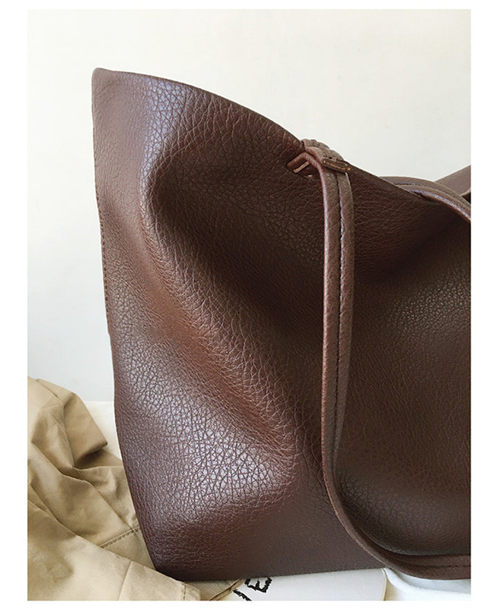 Lübeck | Elegante Leder Tote Bag