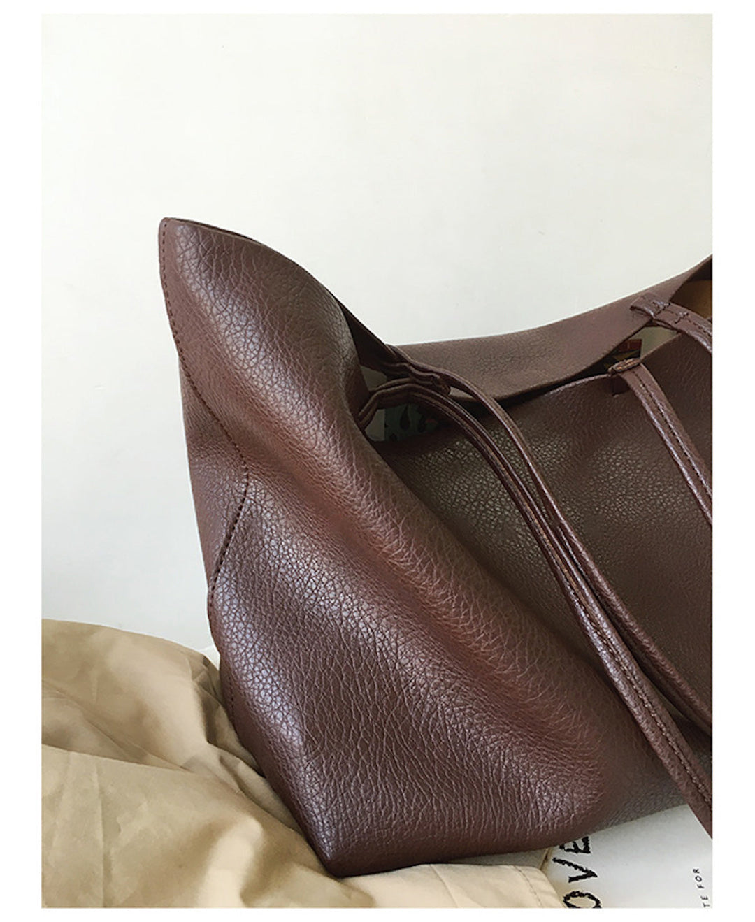 Lübeck | Elegante Leder Tote Bag