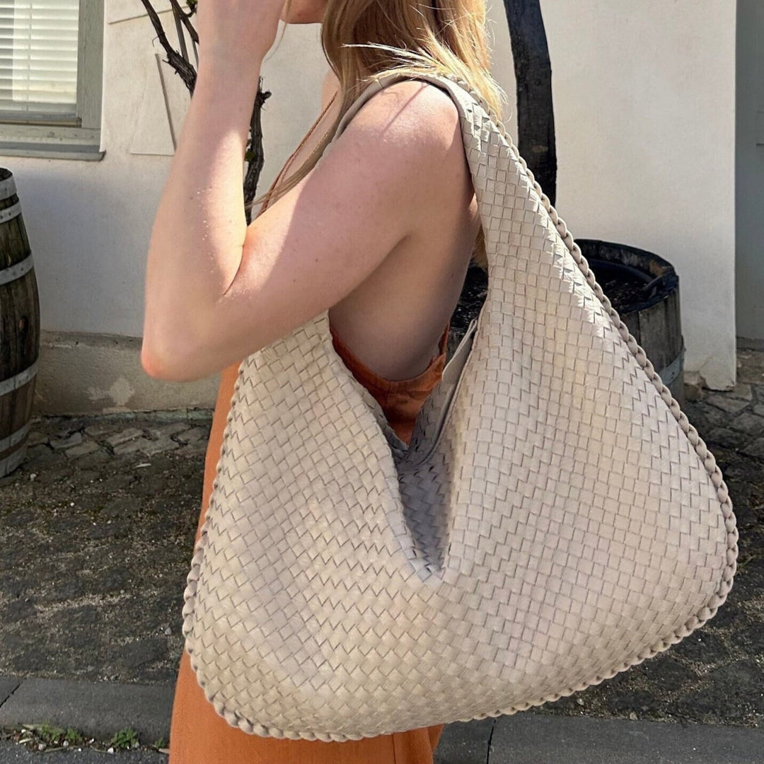 Lisbon | Geflochtene Tasche mit Tragegriff