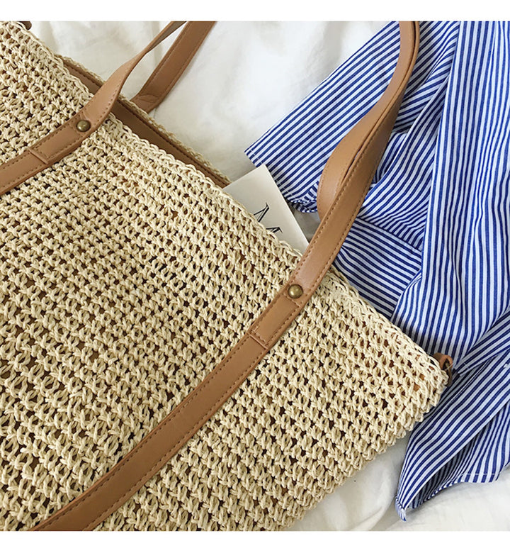 Takamatsu | Geflochtene Sommer Tote Tasche