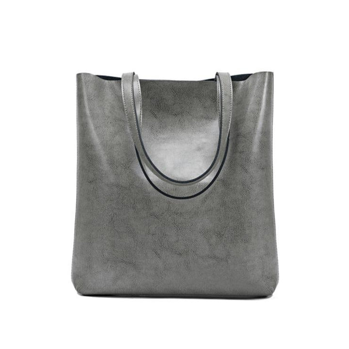 Patna | Minimalistische Leder‑Tote für Alltag