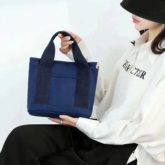 São Paulo | Großzügige Canvas-Handtasche