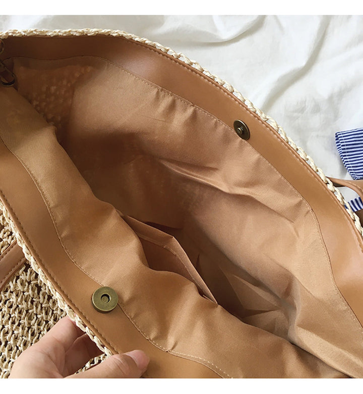 Takamatsu | Geflochtene Sommer Tote Tasche