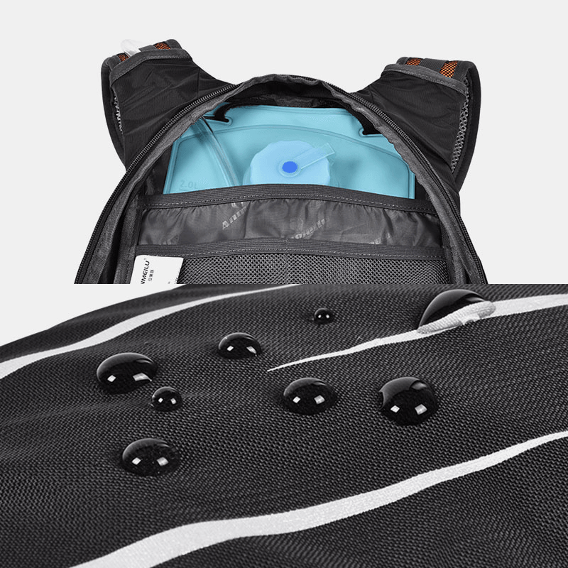 Hiroshima | Wasserfester reflektierender Rucksack 18L