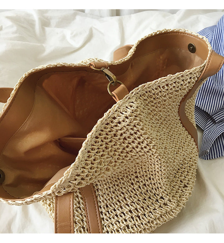 Takamatsu | Geflochtene Sommer Tote Tasche