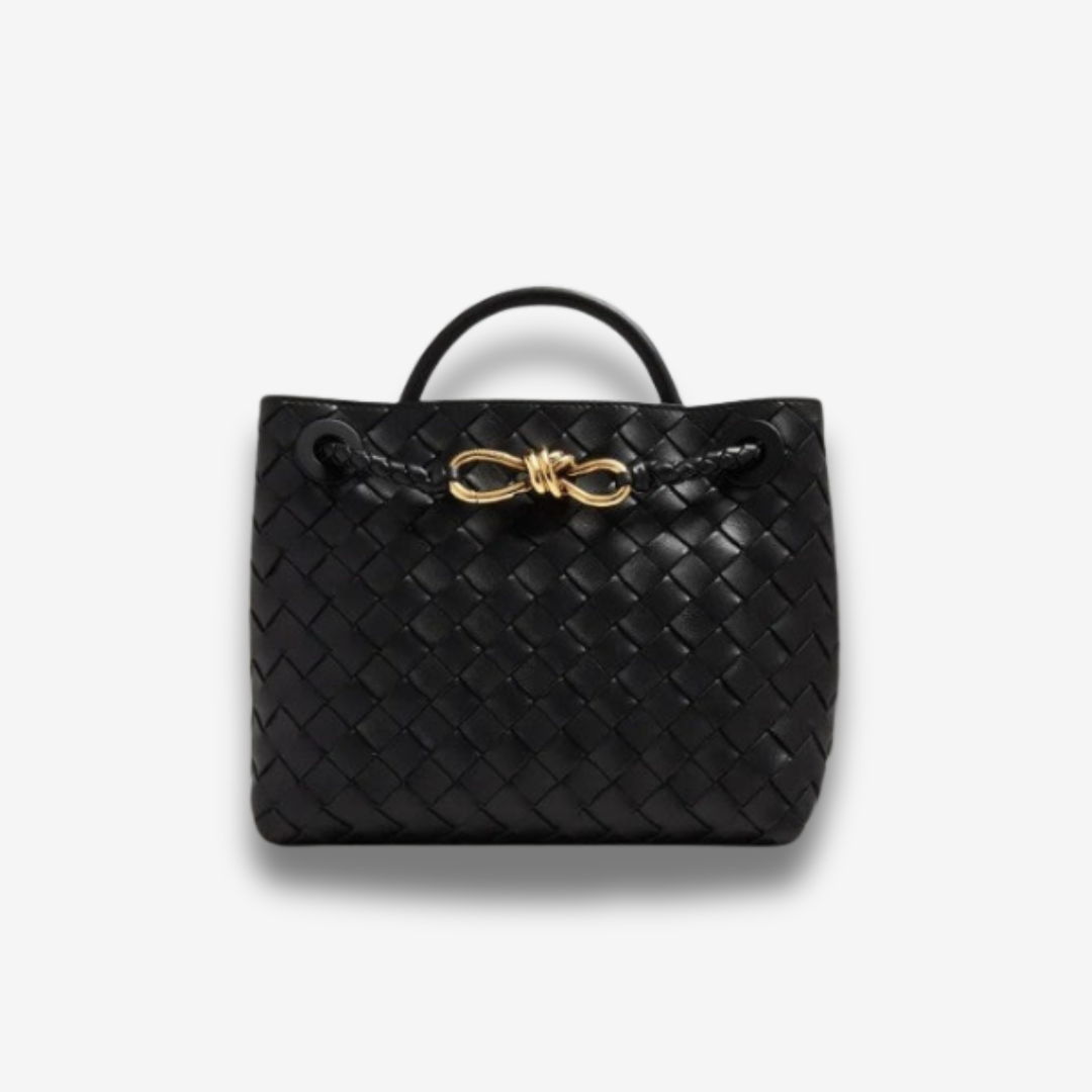 Assisi  | Geflochtene Leder‑Midi‑Tote