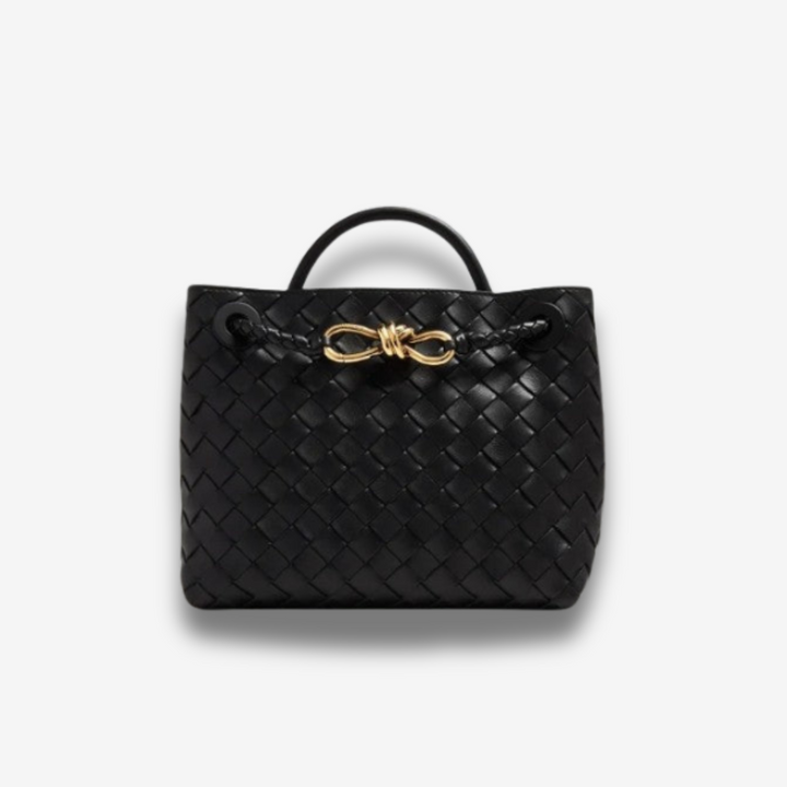 Assisi  | Geflochtene Leder‑Midi‑Tote