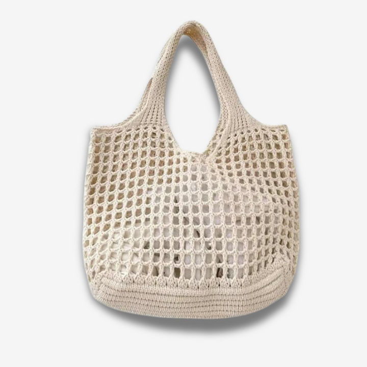 Taipei | Leichter Crochet Filet‑Tote