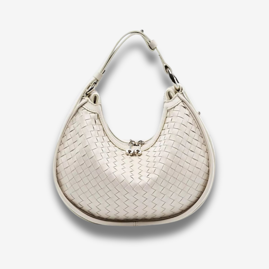 Ouidah | Gewebte Crescent Schultertasche
