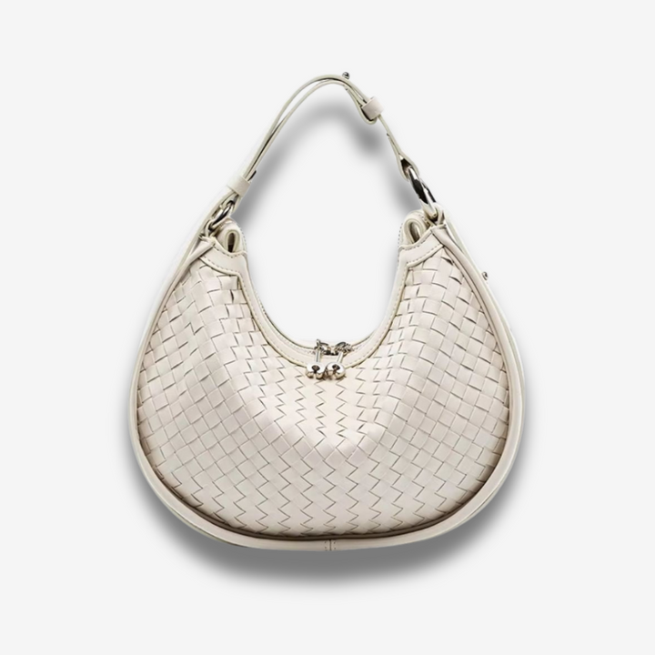 Ouidah | Gewebte Crescent Schultertasche
