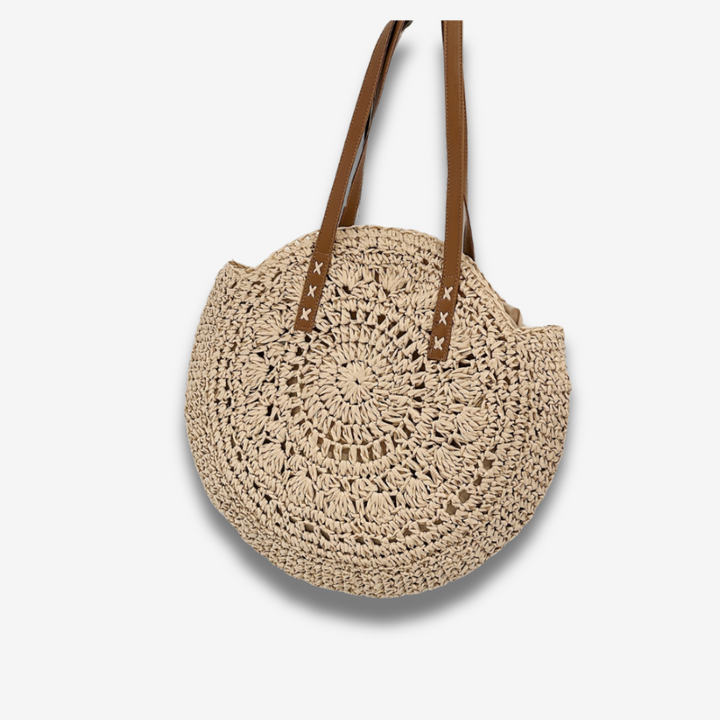 Sapporo | Runde Jute-Tasche mit zipverschluss