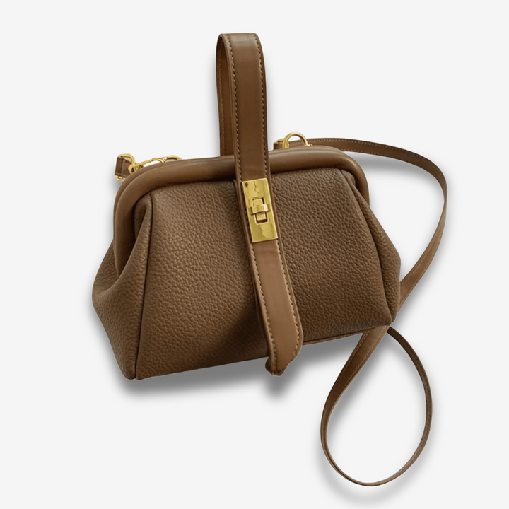 Taichung | Strukturierte Lederhandtasche