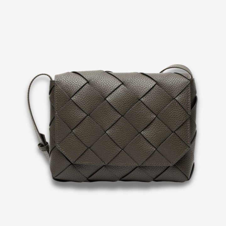 Avignon | Geflochtene Leder‑Crossbody‑Tasche