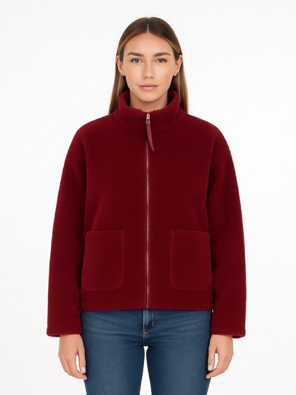Ameloria | Kuschelige Sherpa-Fleecejacke Damen