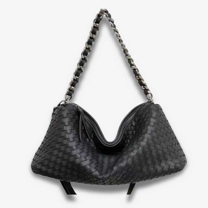 Nanchang  | Gewebte Leder‑Hobo‑Tasche