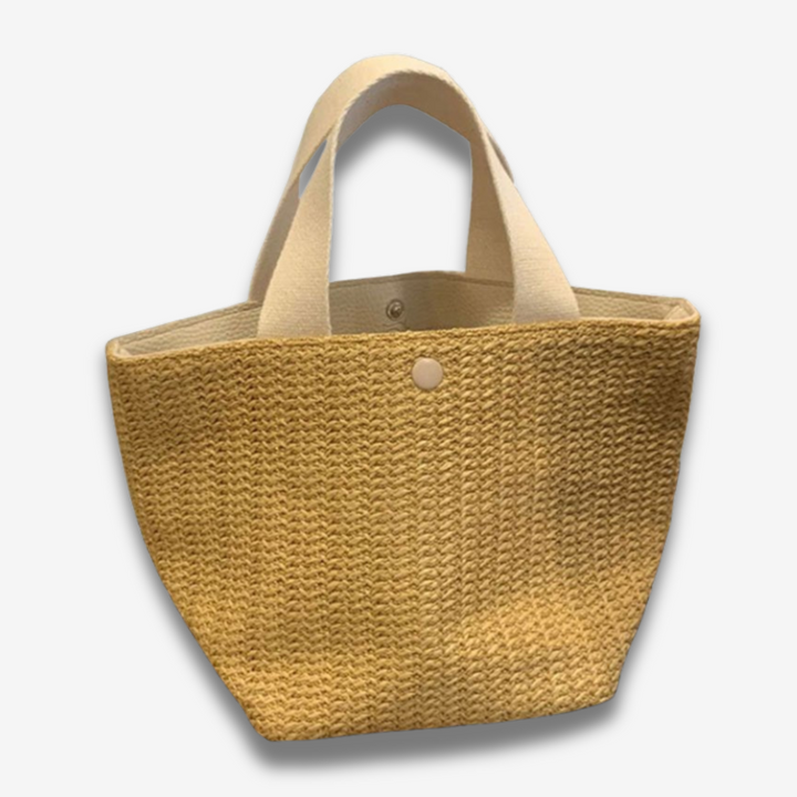 Sydney | Boho Rattan Shopper mit Stil