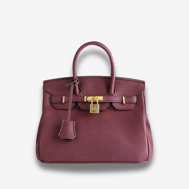 Kaunas | Strukturierte Power‑Handtasche in Leder