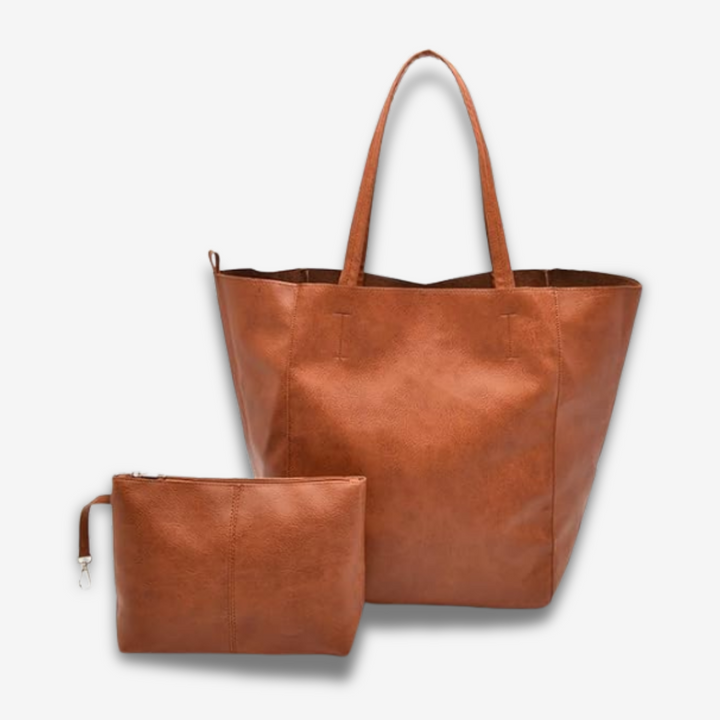 Norilsk  | Elegante Lederhandtasche mit Schulterriemen