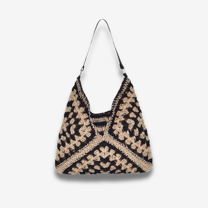 Alexandria | Raphia Crochet Tragetasche