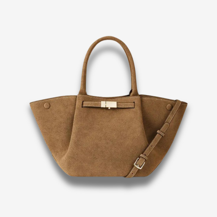 Split | Wildleder Tote mit Struktur
