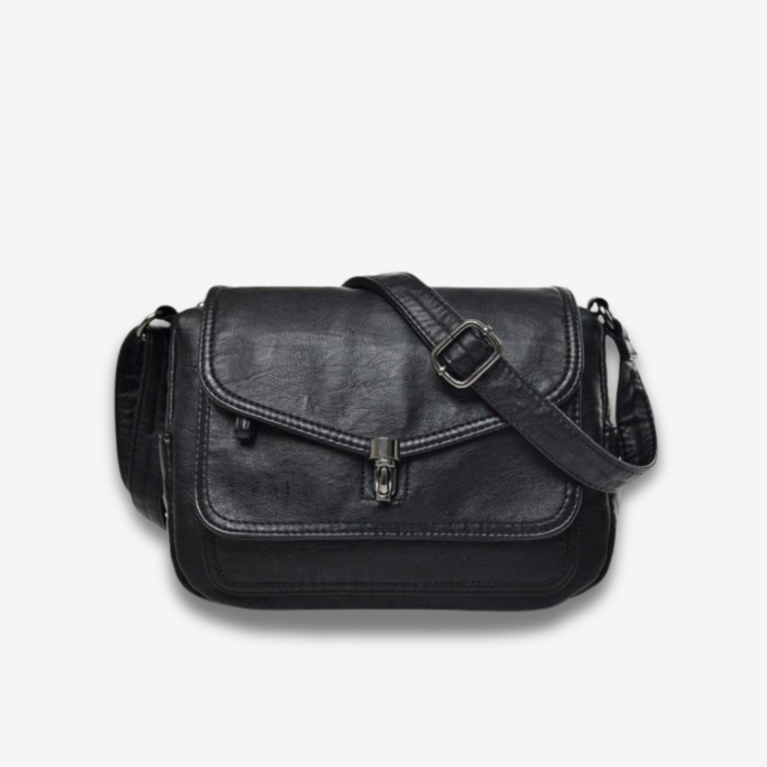 Mansoura | Elegante Leder Schultertasche”