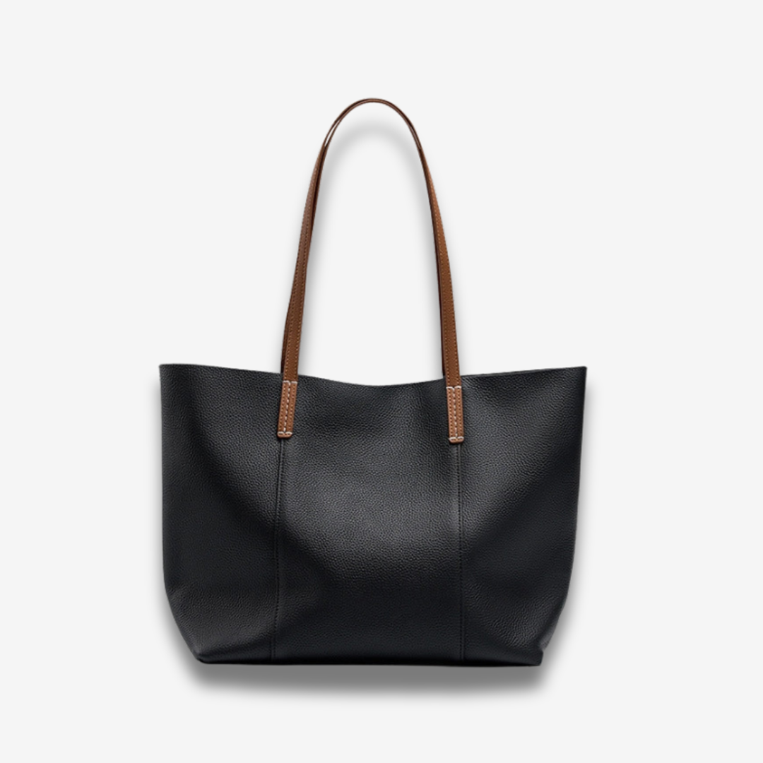 Potosí | Elegante Taupe Ledertragetasche