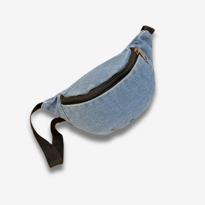 Busan | Mädchen Gürteltasche Denim kompakt