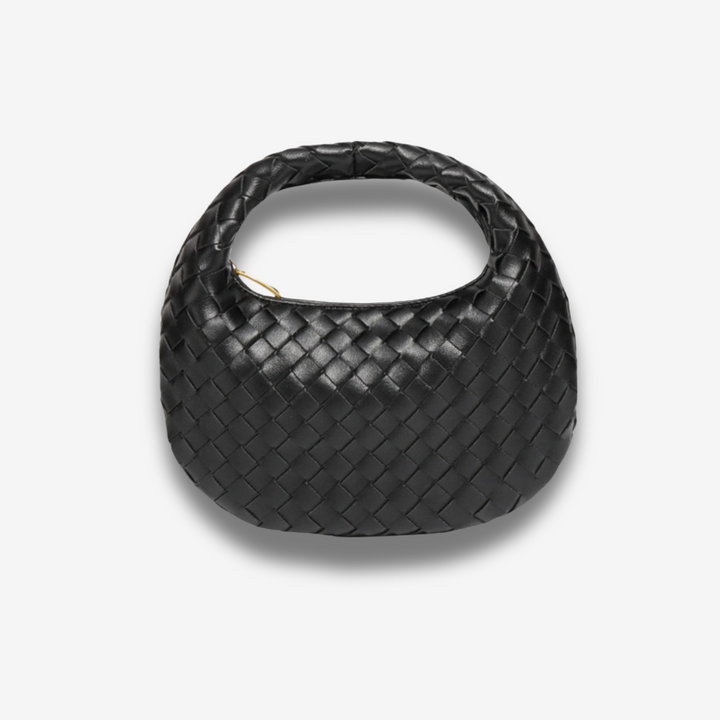 Gisenyi | Geflochtene Lederhandtasche