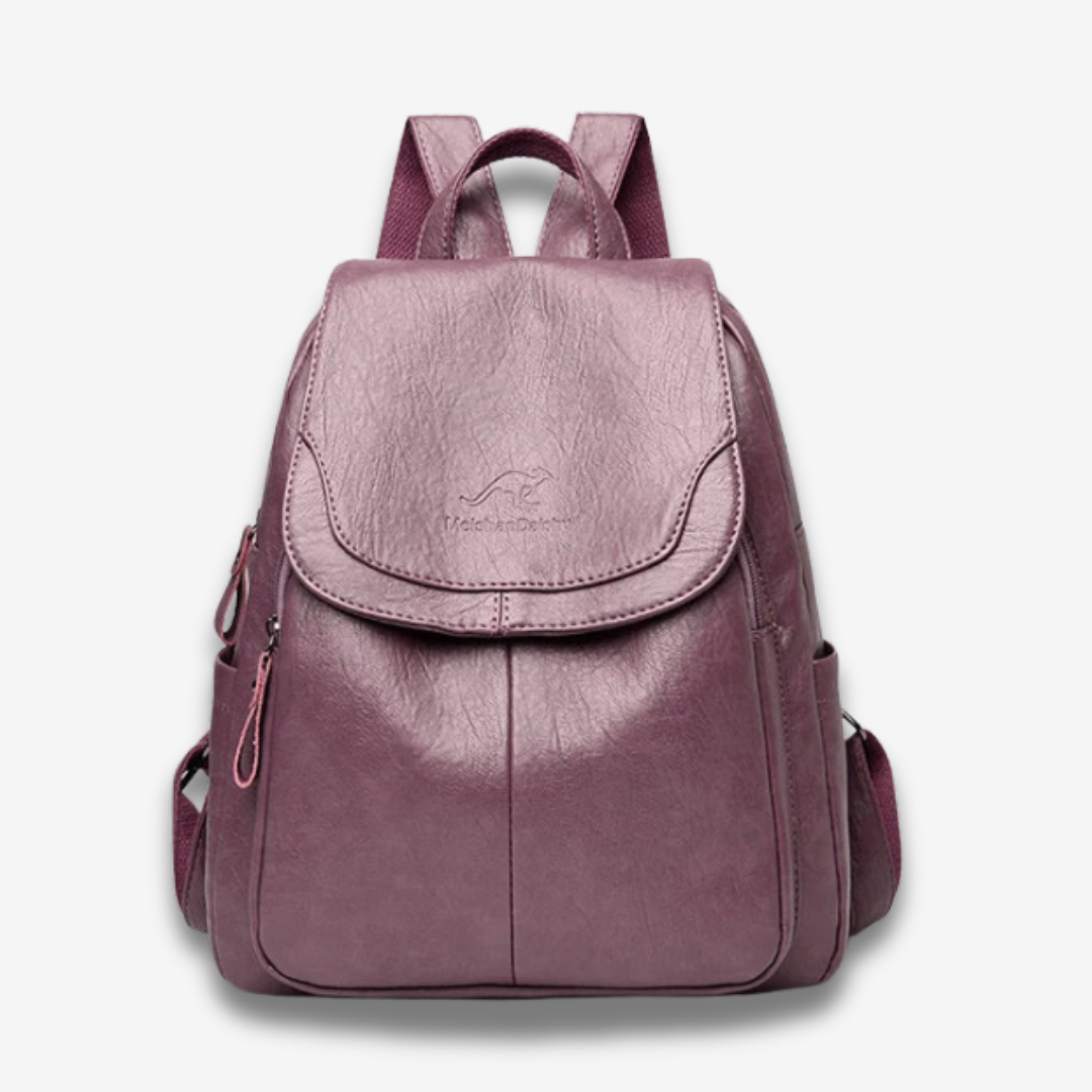 Adelaide | Diebstahlsicherer Lederrucksack