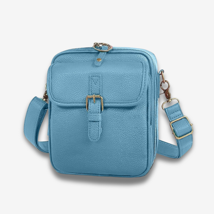 Rostock | Kompakte Leder-Crossbodytasche Damen"