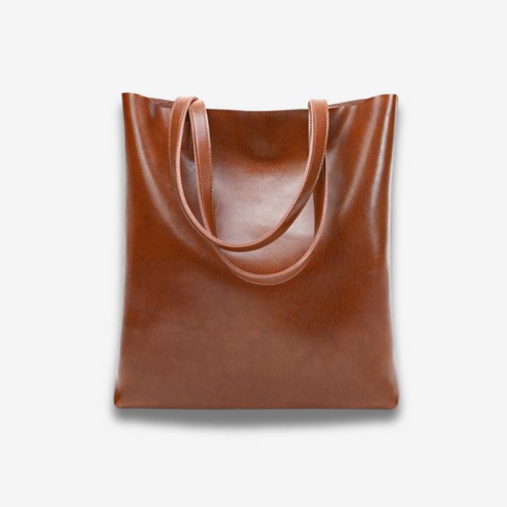 Patna | Minimalistische Leder‑Tote für Alltag