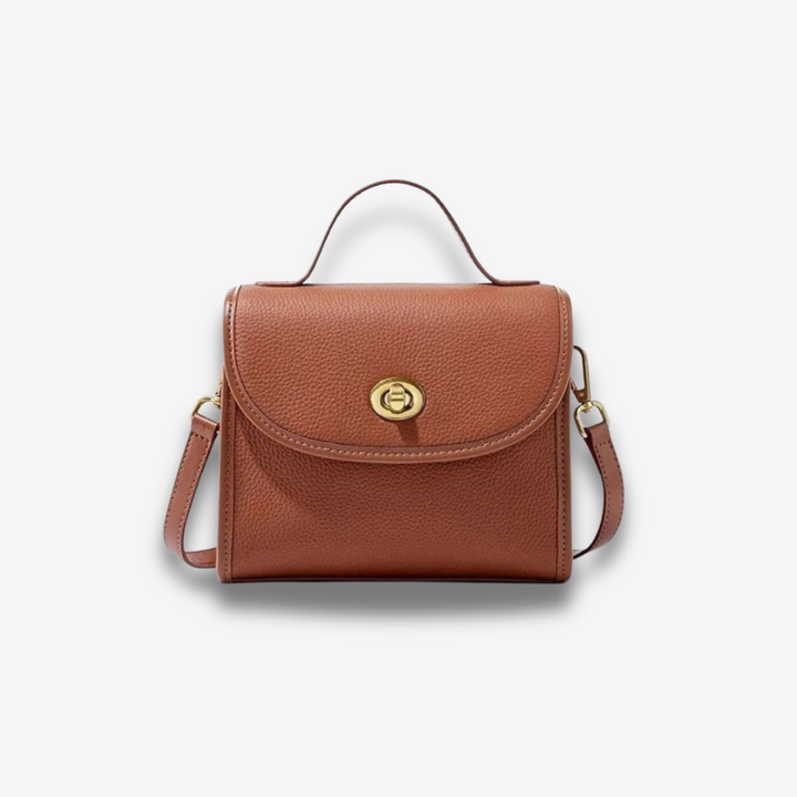 Bremen | Elegante Trapez‑Handtasche mit Drehverschluss