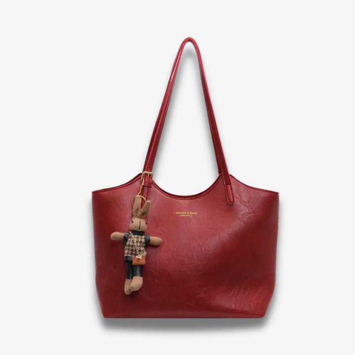 Isfahan | Strukturierter Leder Shopper mit Charme