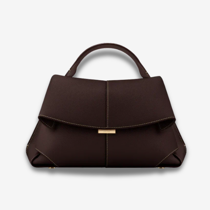 Gweru | Strukturierte Ledertasche mit Schnalle