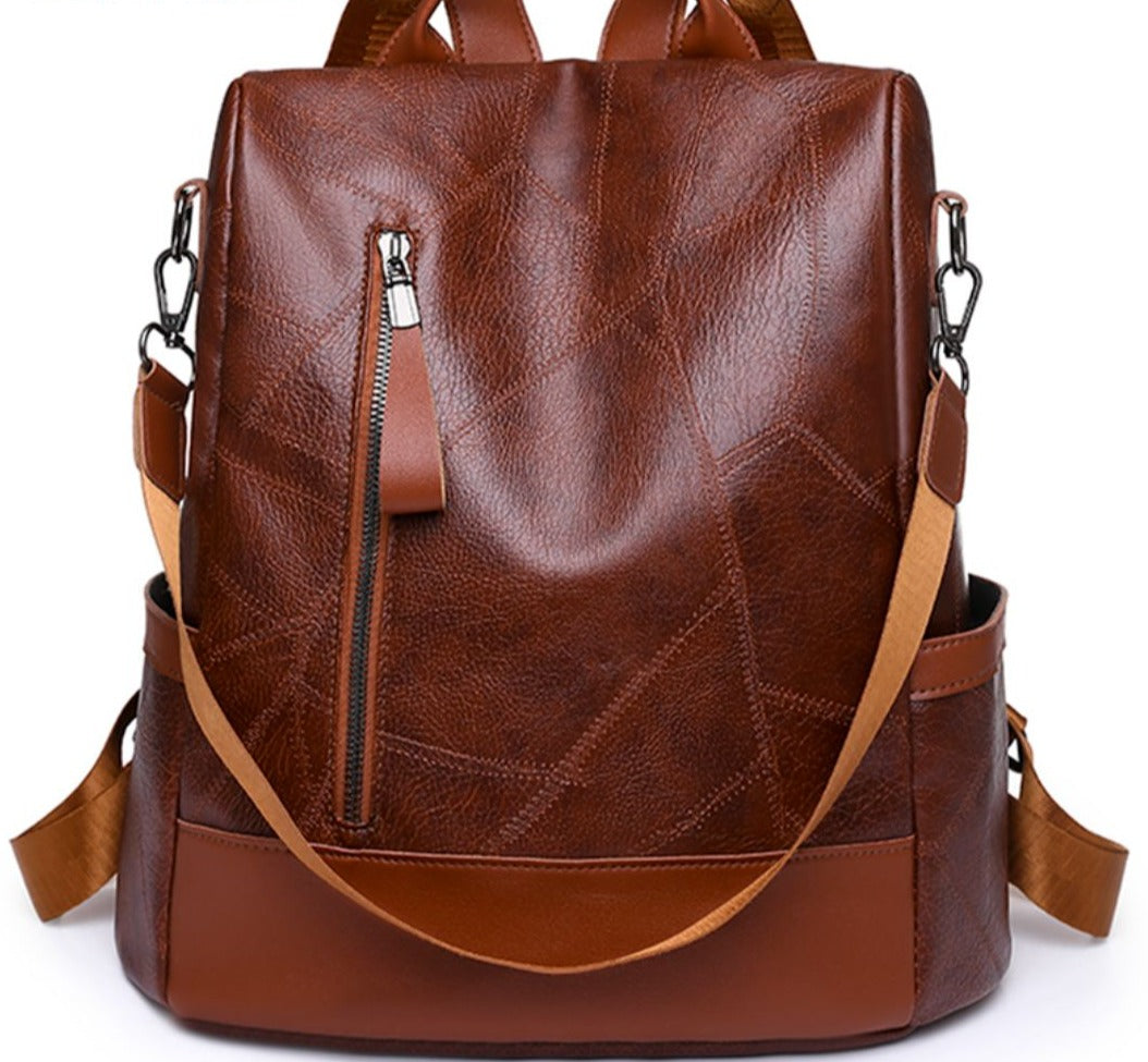 Sendai | Eleganter Leder Damen Rucksack