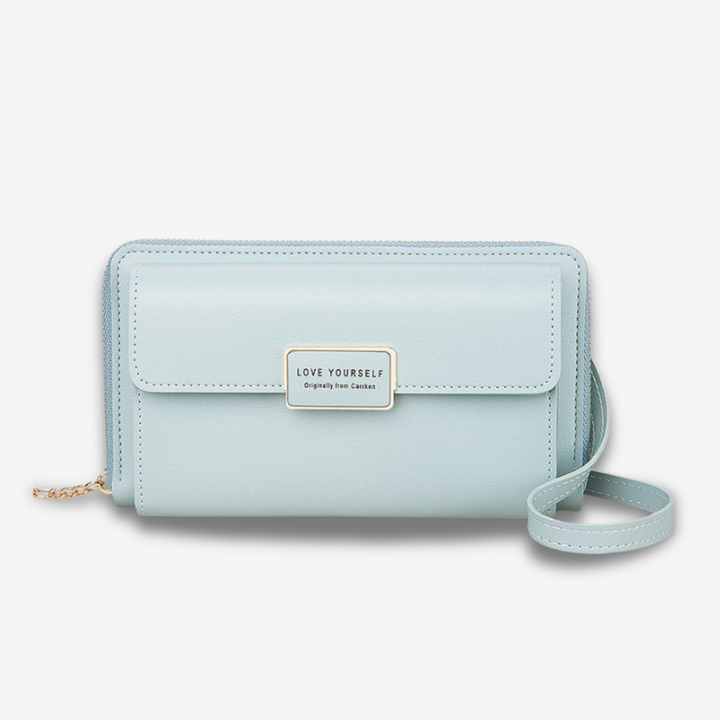 Skopje | Wandelbare Clutch‑Schultertasche